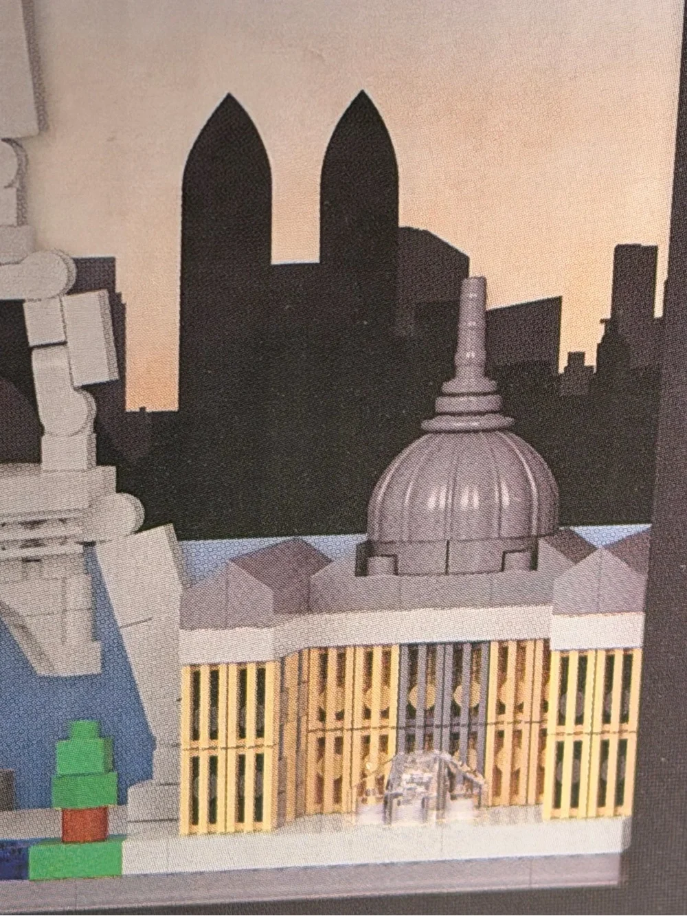 City-Skyline Paris Miniature Building Block Set! Shadow box finish! New!
